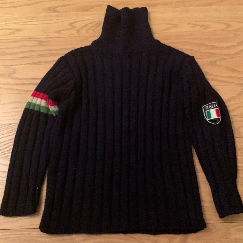 Boys Blue Sweater Made in Italy
